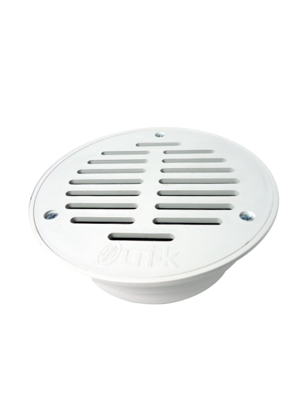 Coladera universal rejilla blanca plastico