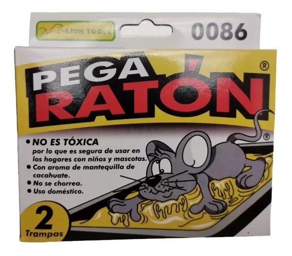 Pega ratón 2 trampas (chico) LionTools
