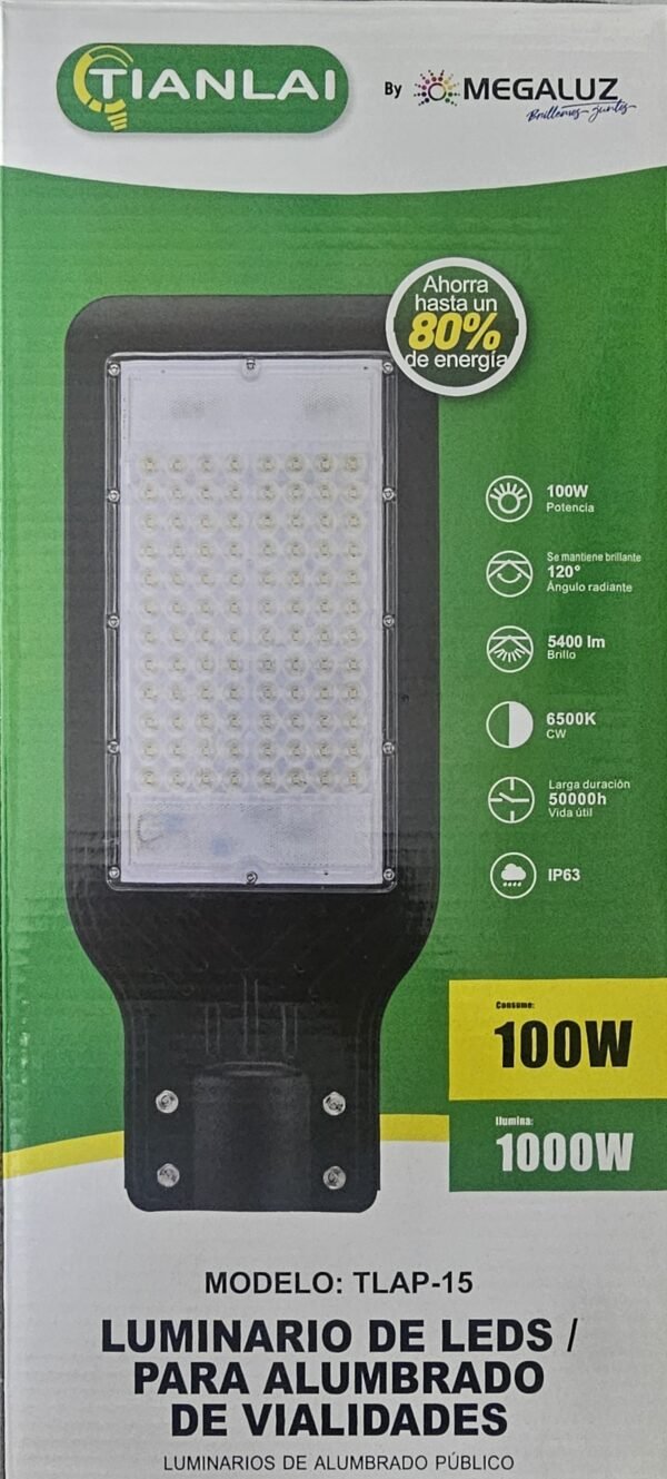 Lampara suburbana 100 w Tianlai